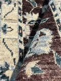 Terri Smith-Fraser 2x3 Brown Hand-Knotted Oushak