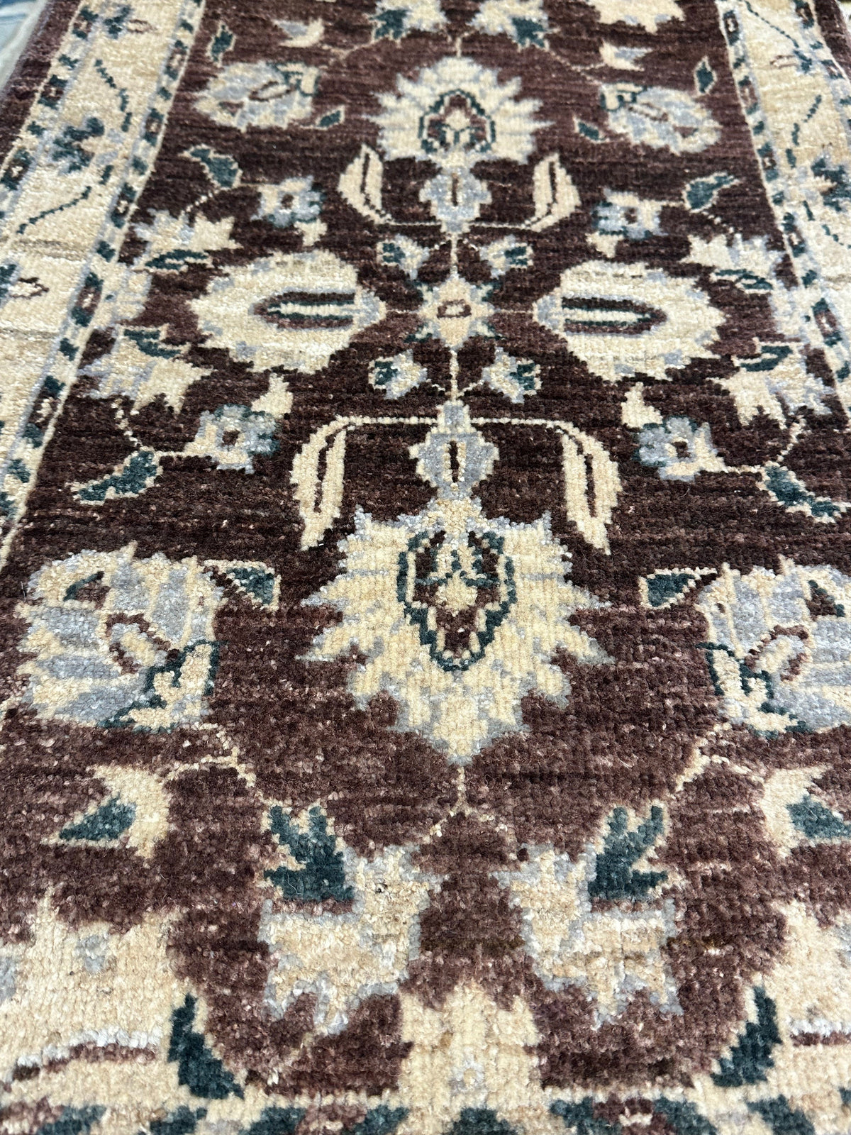 Terri Smith-Fraser 2x3 Brown Hand-Knotted Oushak