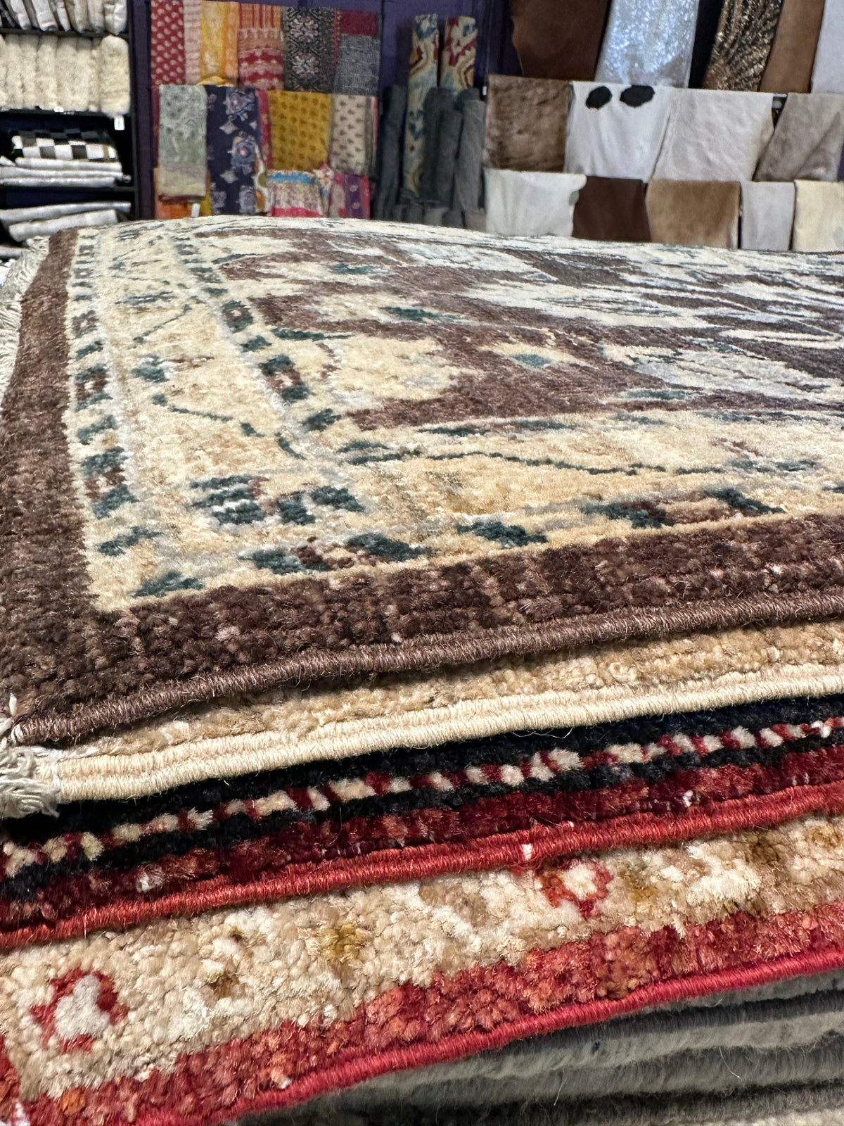 Terri Smith-Fraser 2x3 Brown Hand-Knotted Oushak