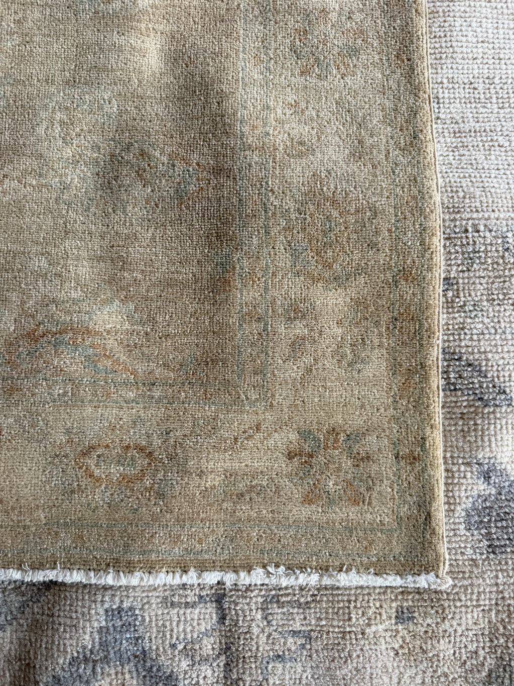 Phylicia Feldman 3.3x4.10 Cream Hand-Knotted Farhan Rug