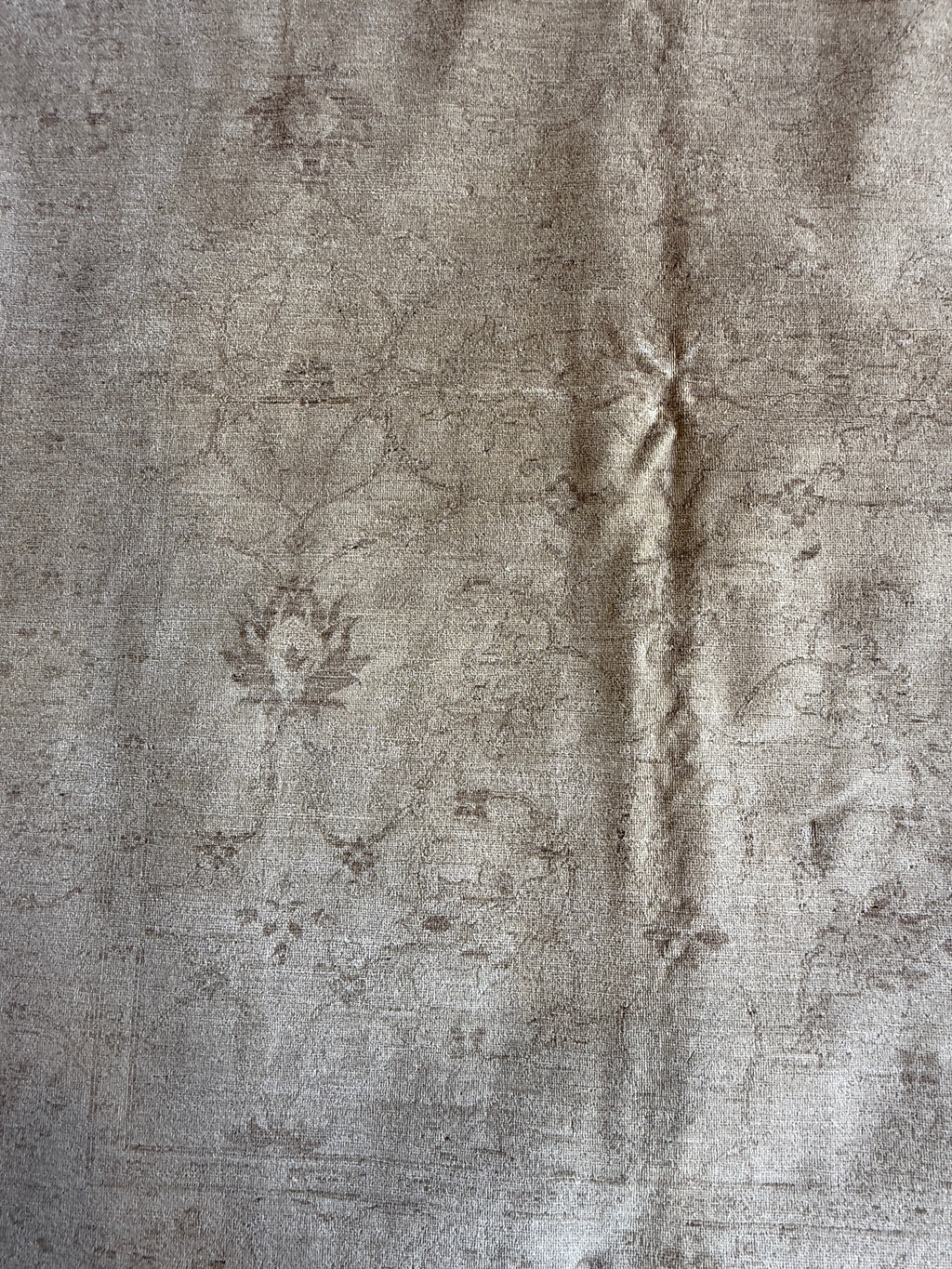 Eryn Krueger Mekash 5.6x7 Cream Hand-Knotted Tabriz Rug