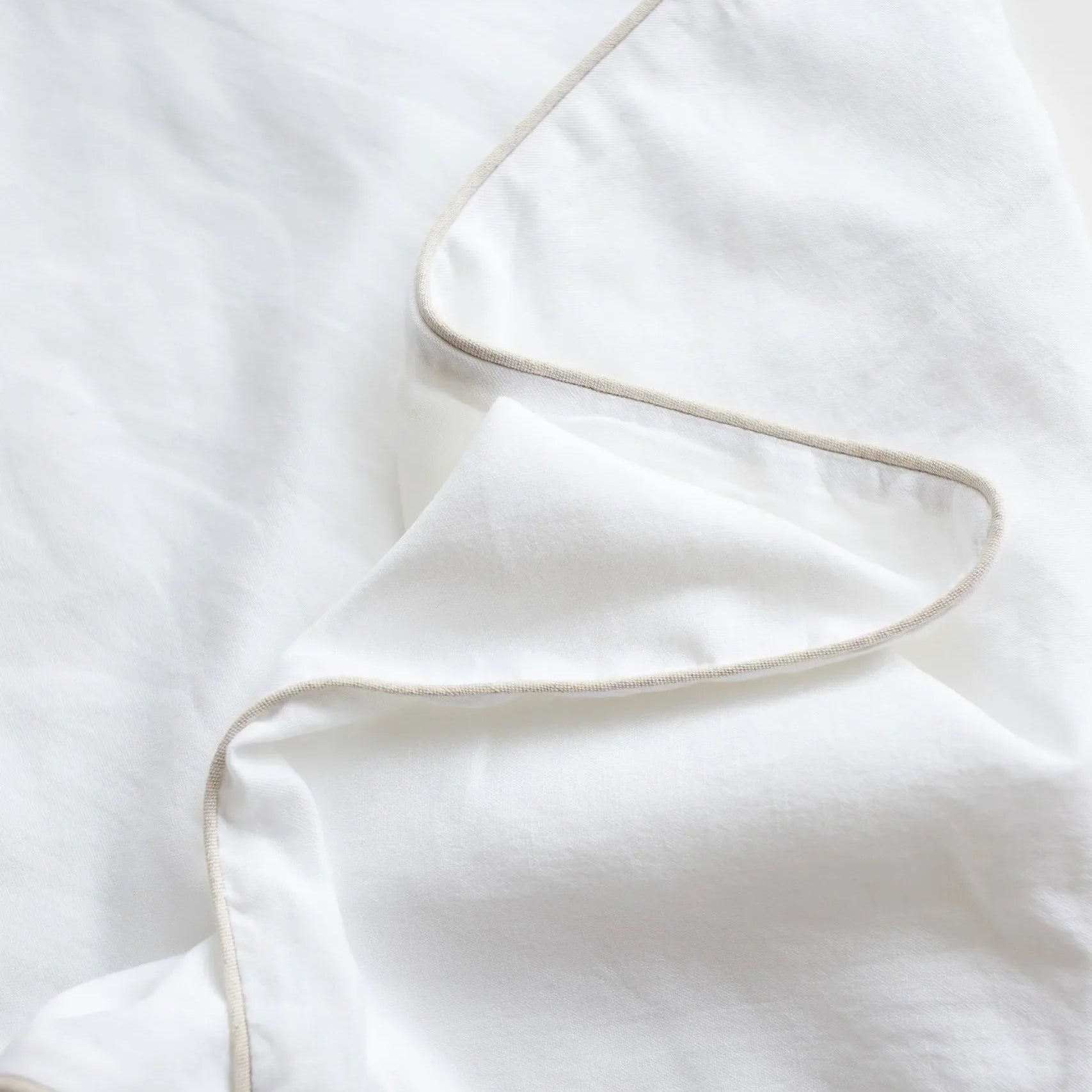 Linen Duvet Cover Set – Sereine | Neutral Linen Cotton Bedding in Queen & King