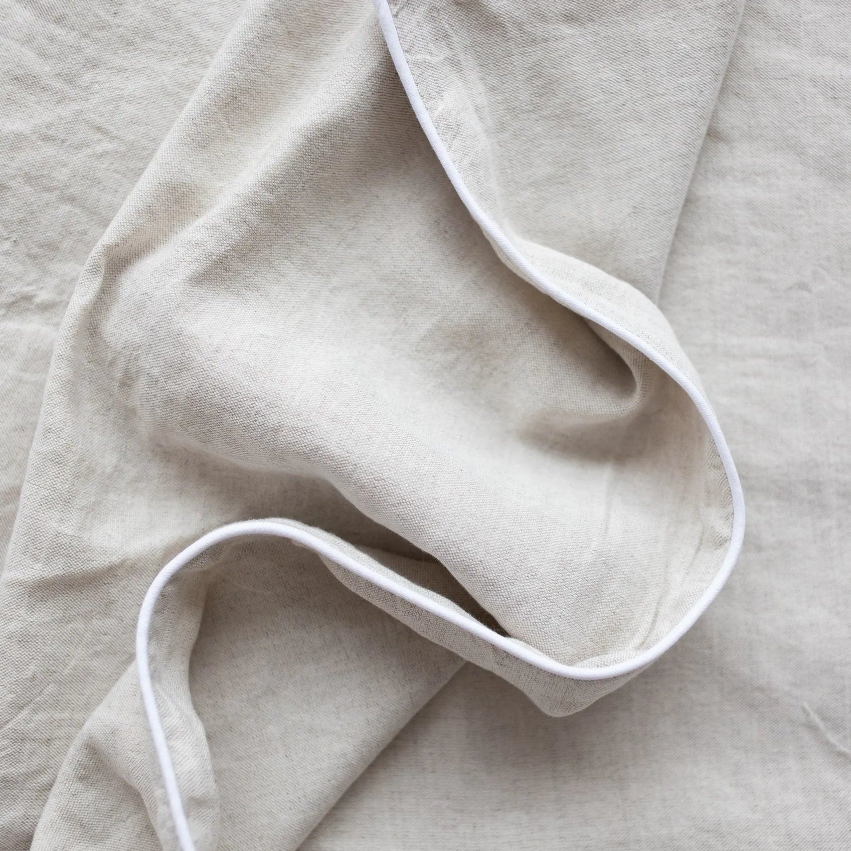Linen Duvet Cover Set – Sereine | Neutral Linen Cotton Bedding in Queen & King