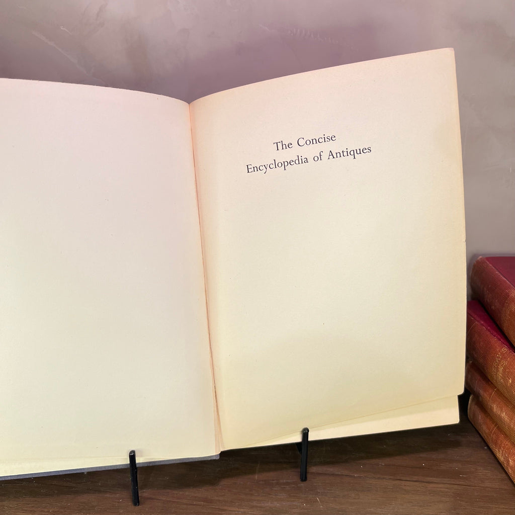 Vintage Books: The Concise Encyclopedia of Antiques - Volumes I & II (1959 & 1955)