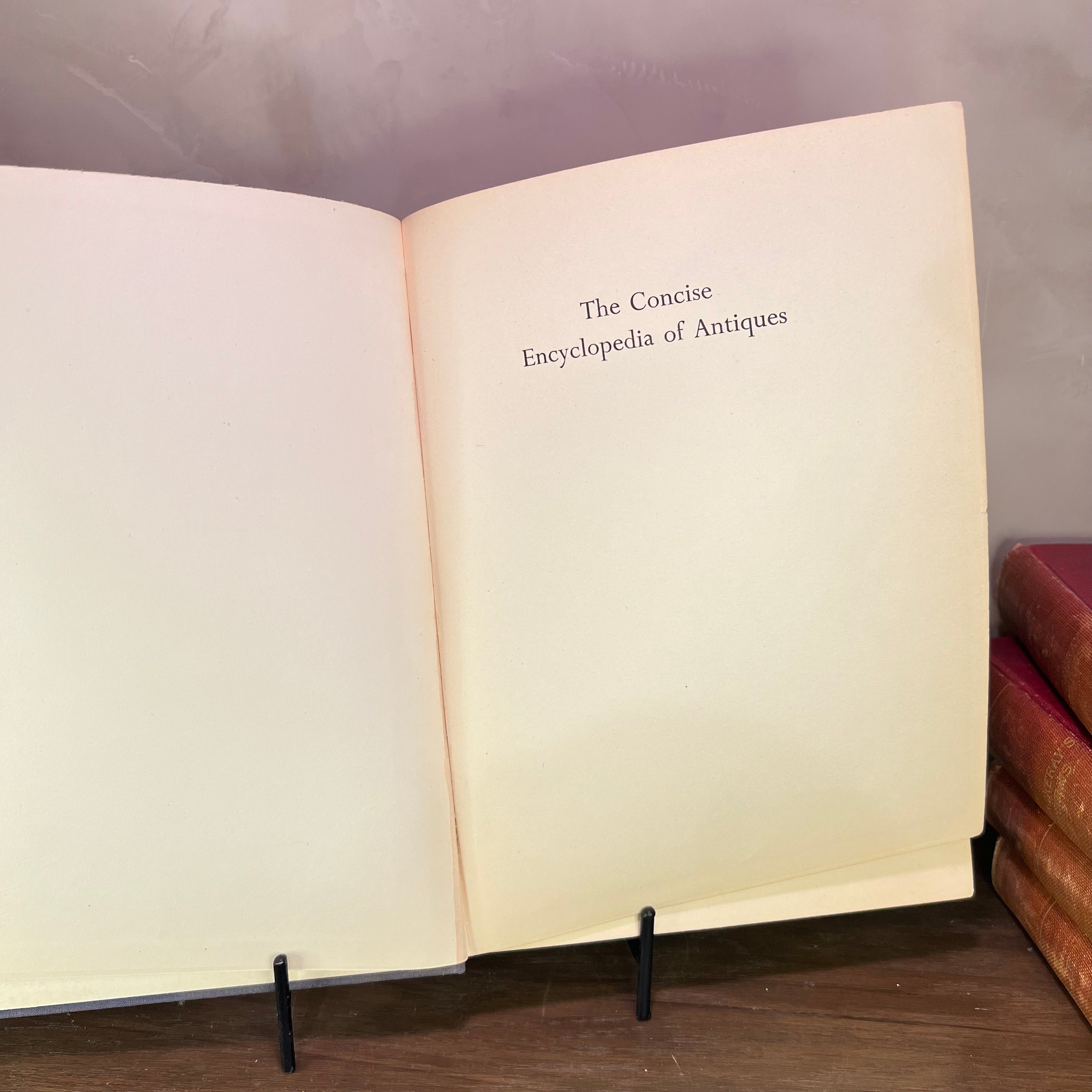 Vintage Books: The Concise Encyclopedia of Antiques - Volumes I & II (1959 & 1955)