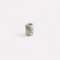 Luna White Marble Taper Candle Holder | Three Sizes