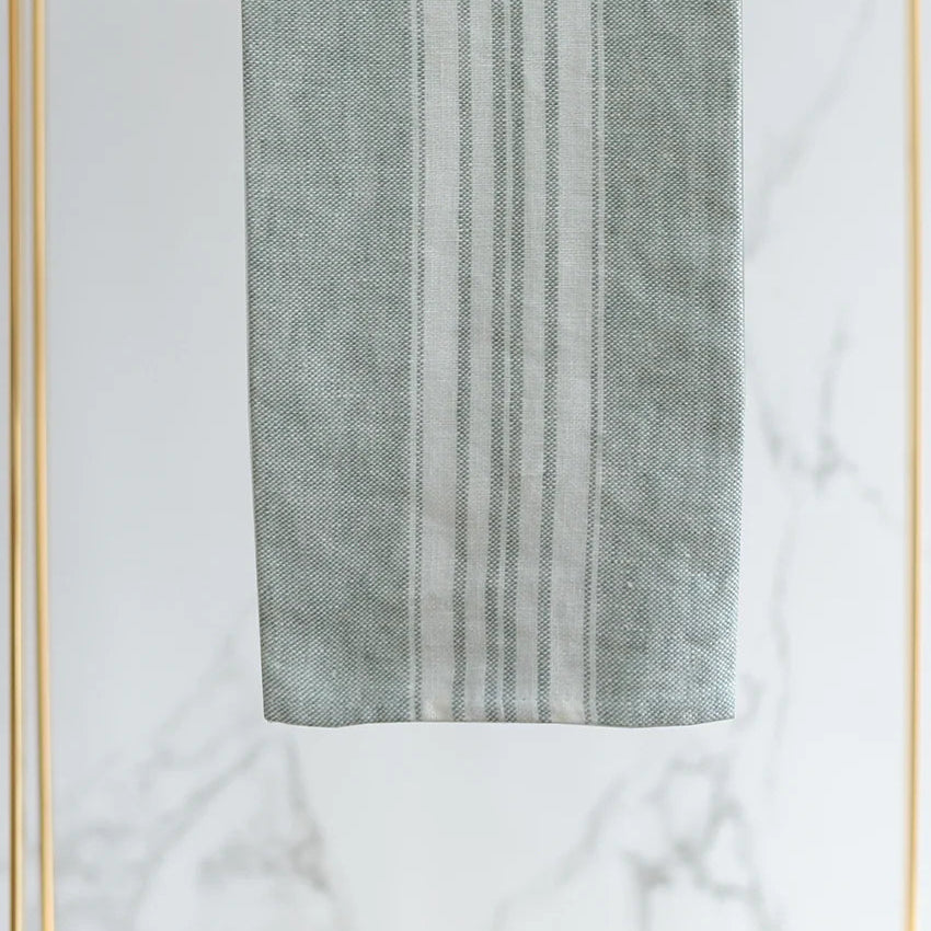 Stone-Washed Linen Hand Towels – Set of 6 | Luxury Soft European Linen Towels (Maison Collection)