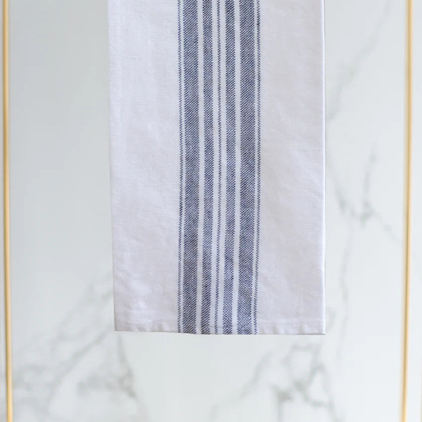 Stone-Washed Linen Hand Towels – Set of 6 | Luxury Soft European Linen Towels (Maison Collection)