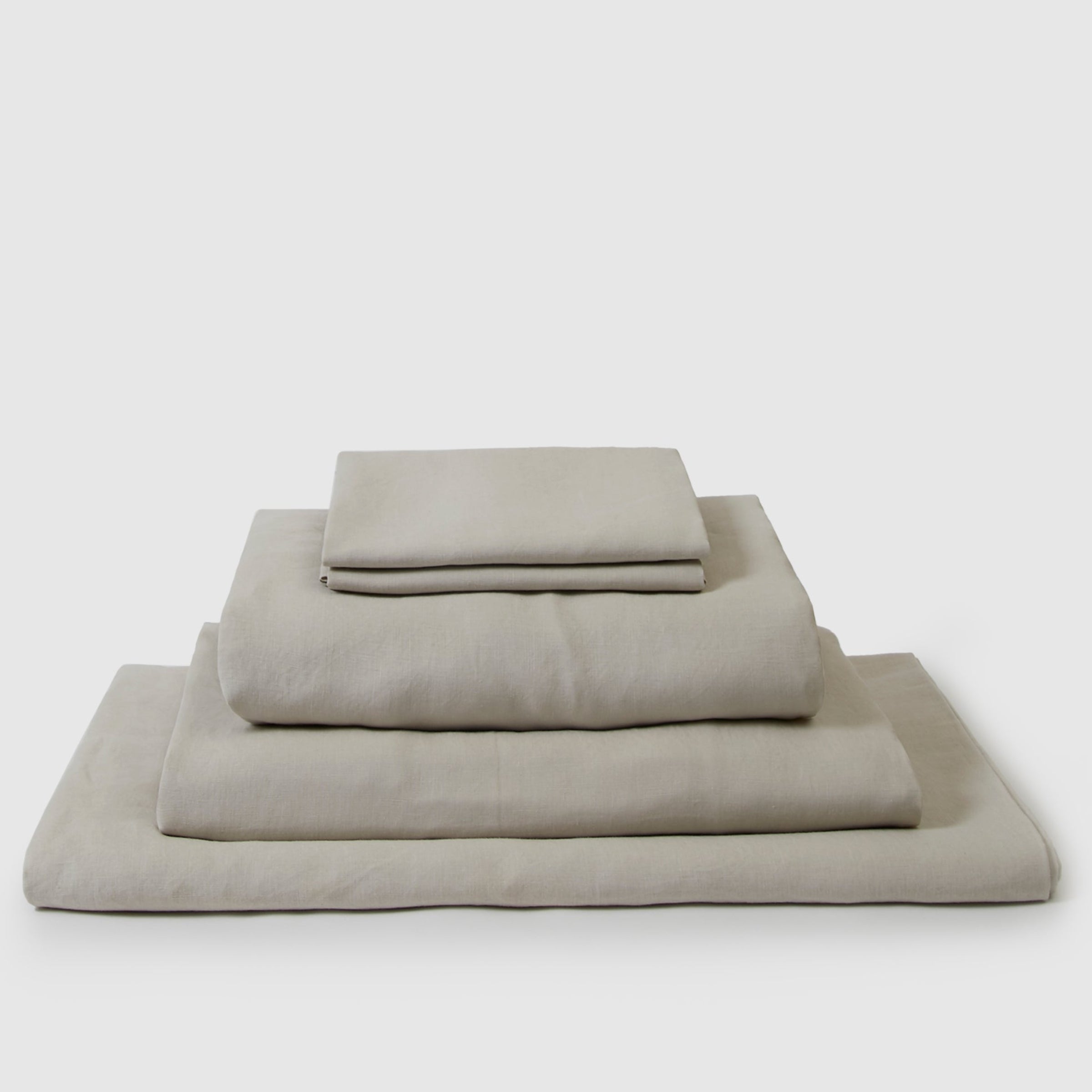 French Flax Linen Sheet & Duvet Set – Stonewashed Luxury Bedding (Complete Set)