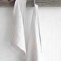 Hampton Textured Linen Bath Towel – Lightweight Luxury European Linen Towel
