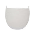 Minimalist ceramic vessel – matte white finish and organic silhouette – modern European-inspired decor styling | Sorelle Rossi Shoppe