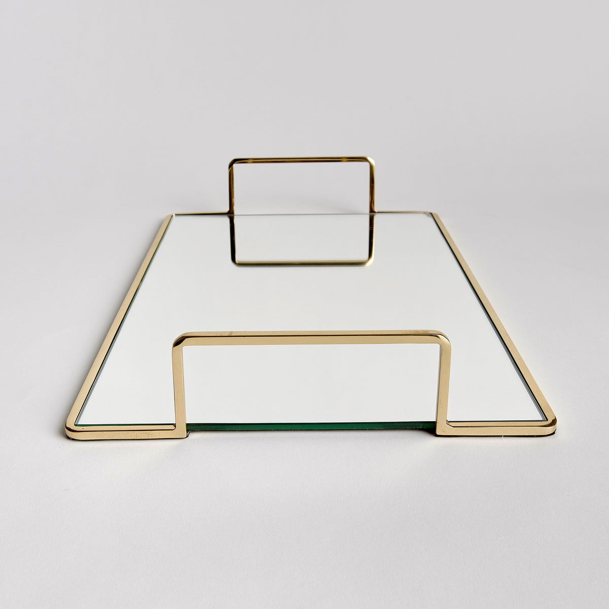 Covina Mirrored Decorative Tray - 17.5-Inch Accent