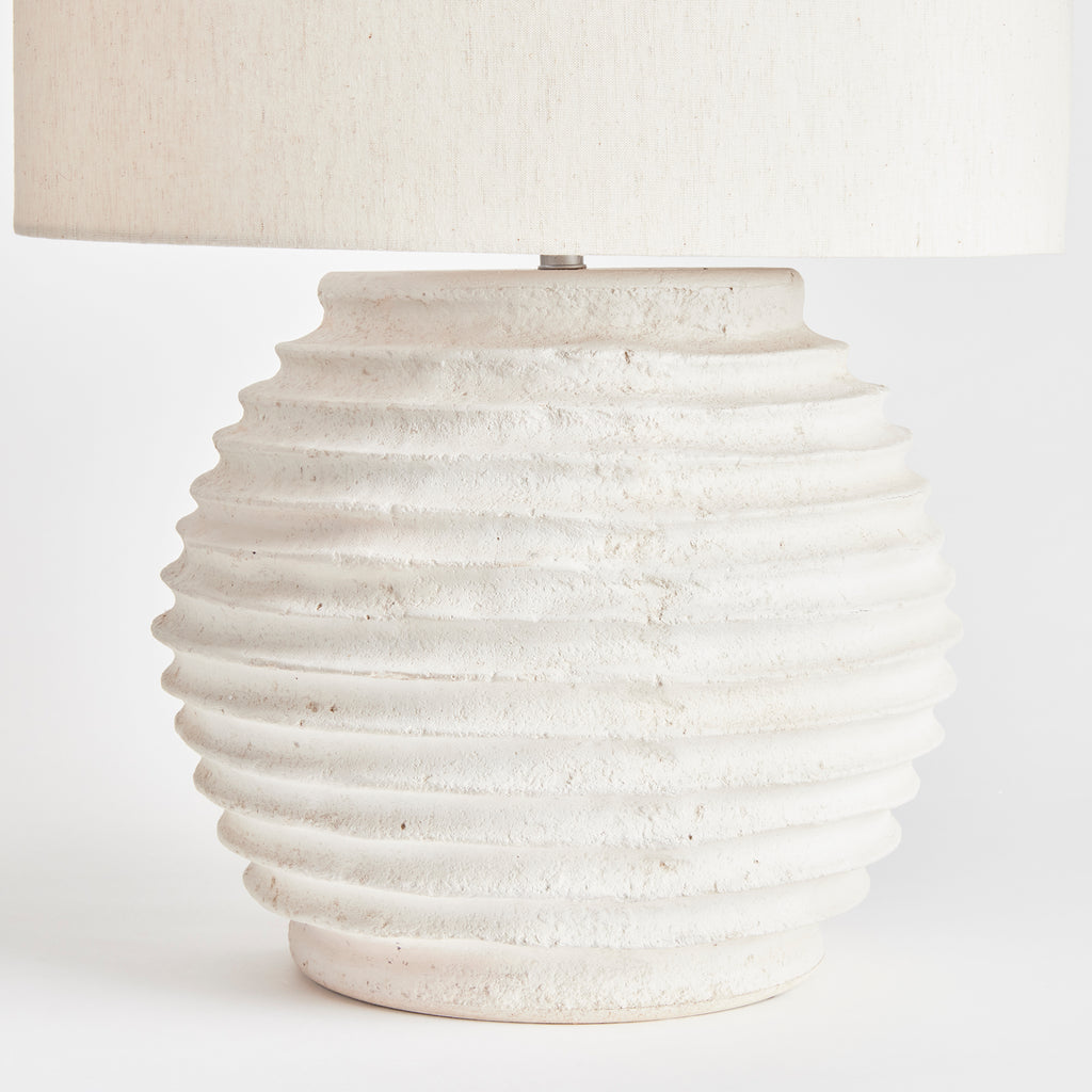 Marley Ceramic Table Lamp with Linen Shade