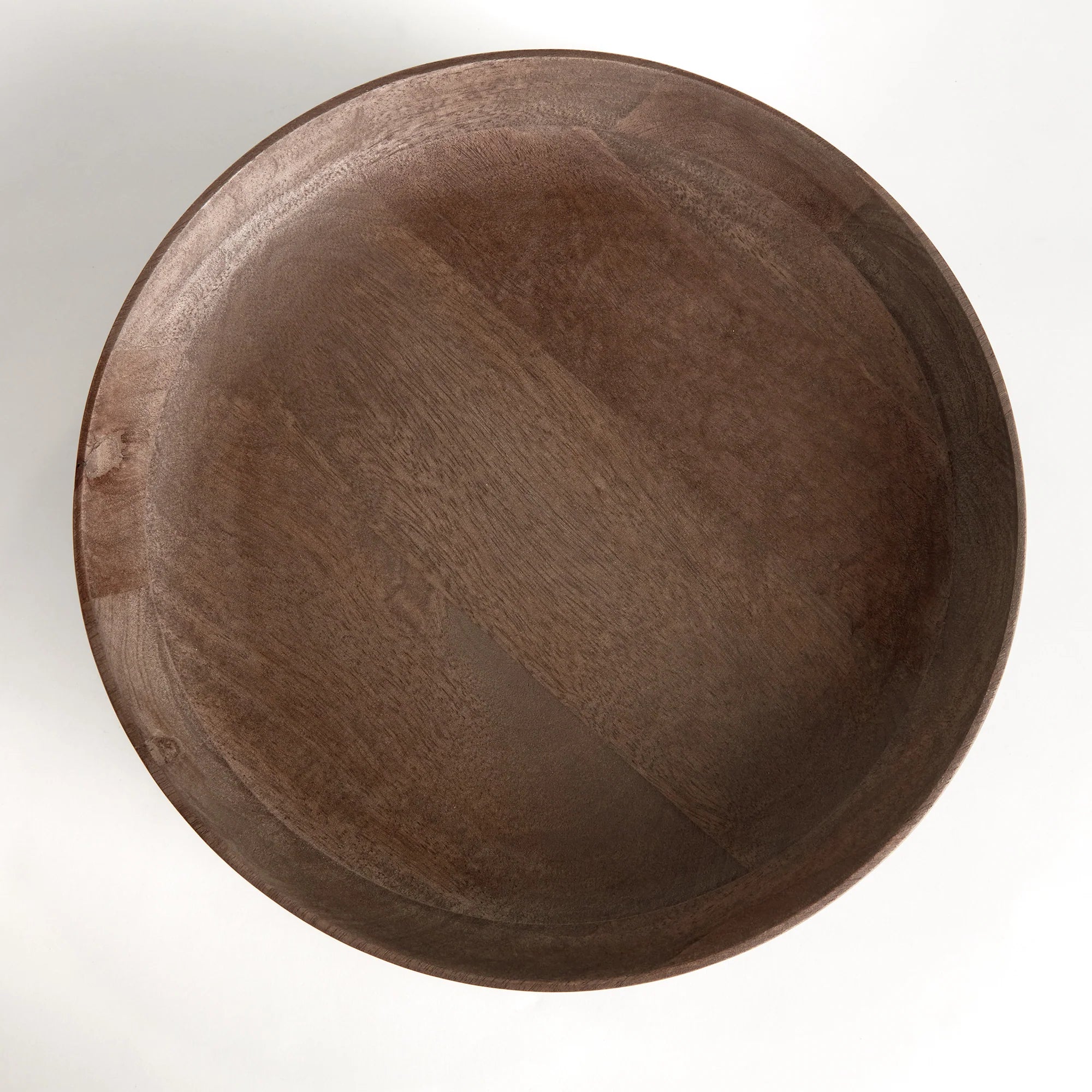 Mango Wood Footed Bowl – Wooden Serving & Decorative Centerpiece Bowl | Sorelle Rossi