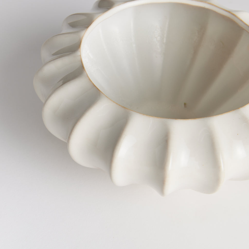 Blecklyn Small Decorative Bowl – Sculpted Coastal Design