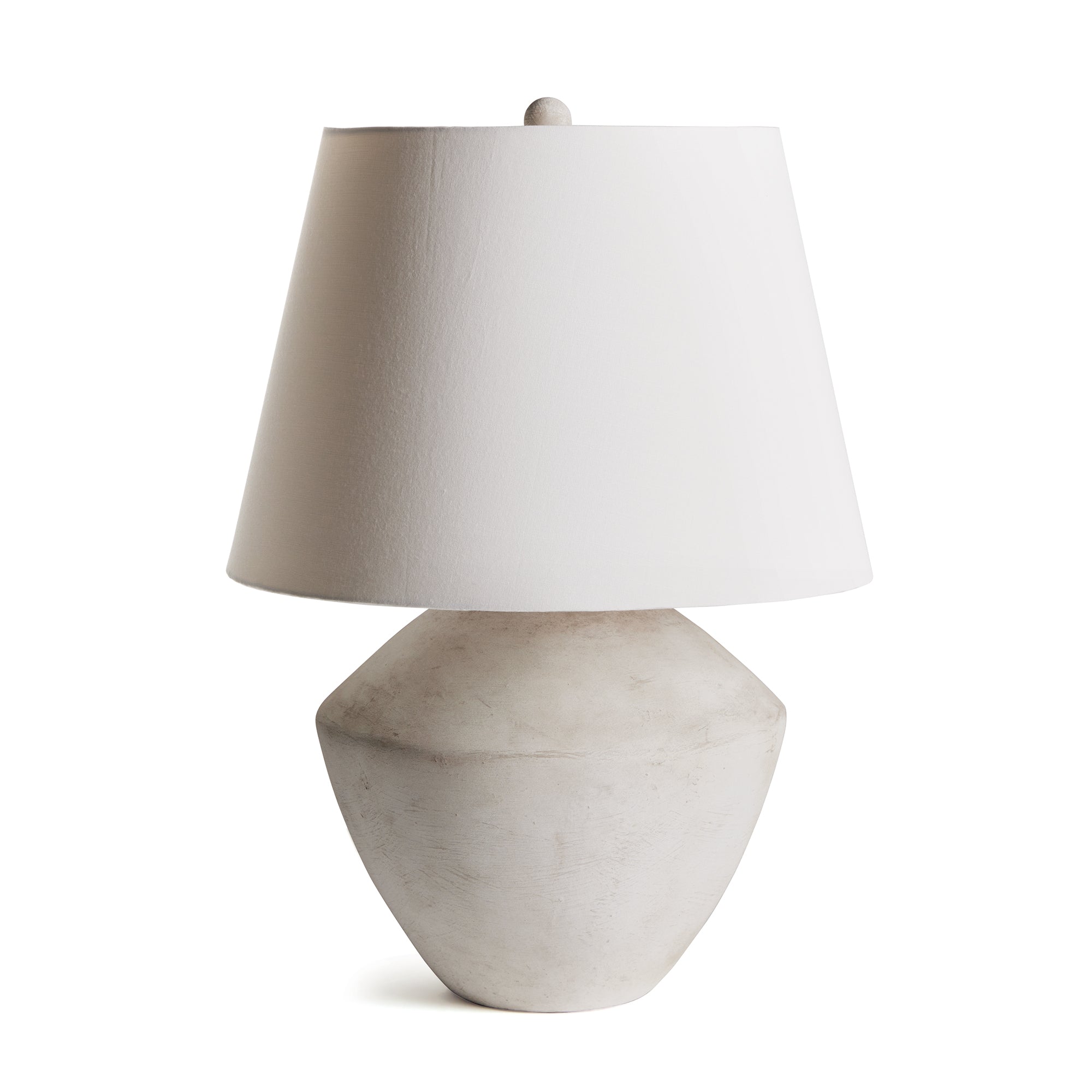 Sculptural Matte Ceramic Table Lamp