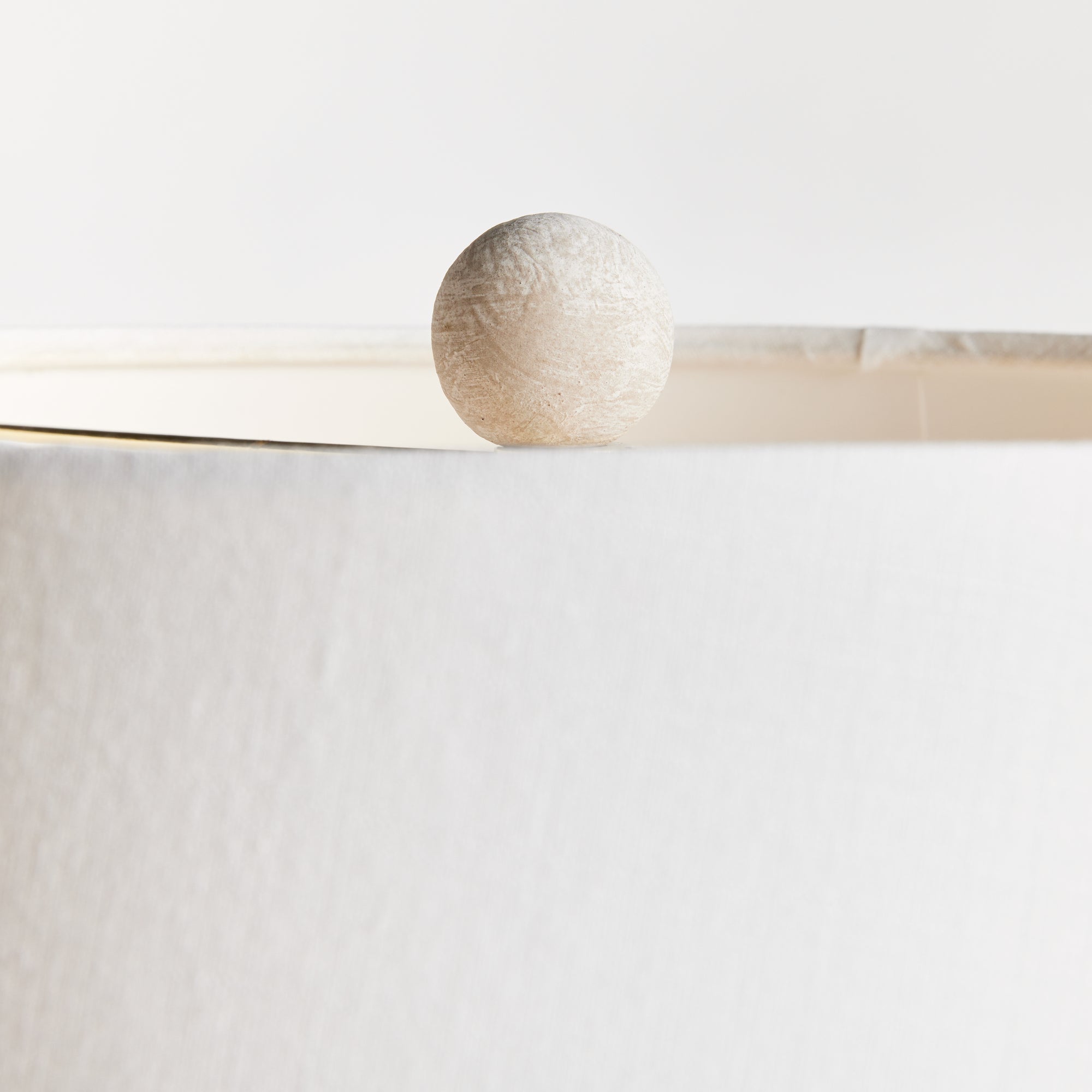 Sculptural Matte Ceramic Table Lamp