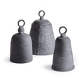 Black Cast Aluminum & Iron Bells - Set of 3