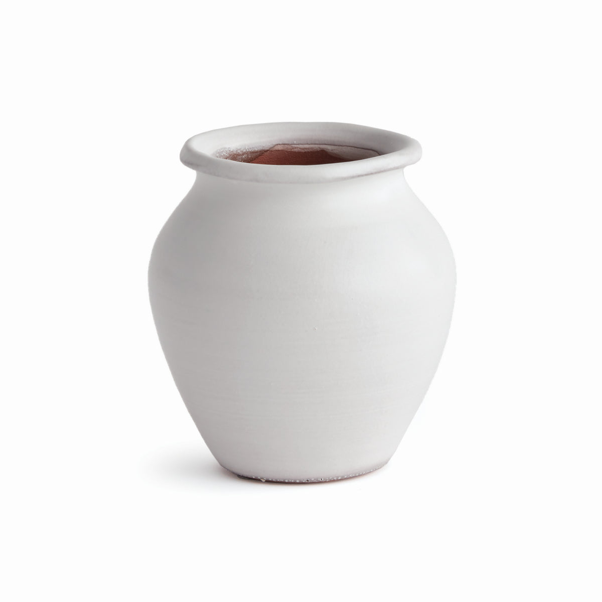 Mirela Small Hand-Thrown Terracotta Drum Vase