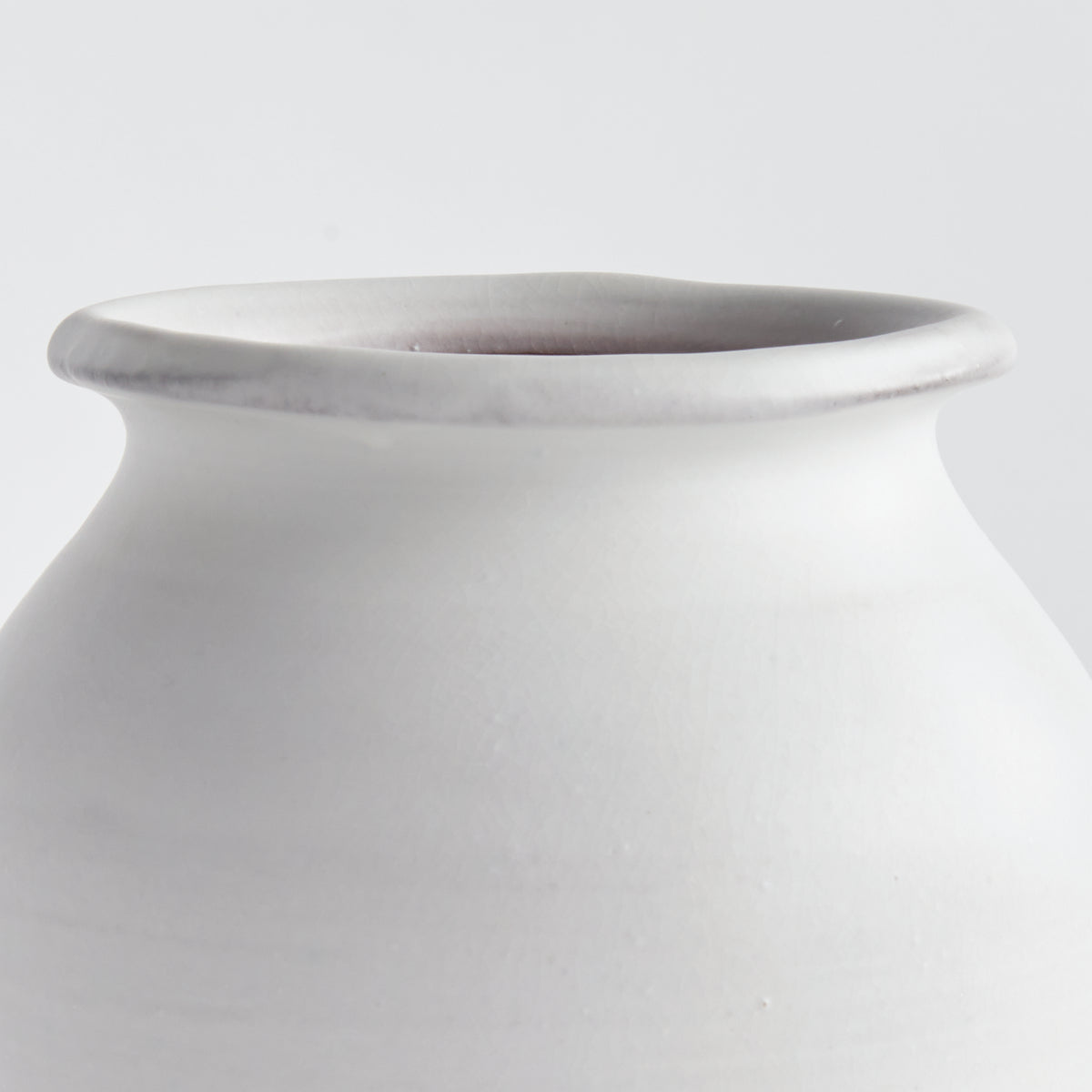 Mirela Small Hand-Thrown Terracotta Drum Vase