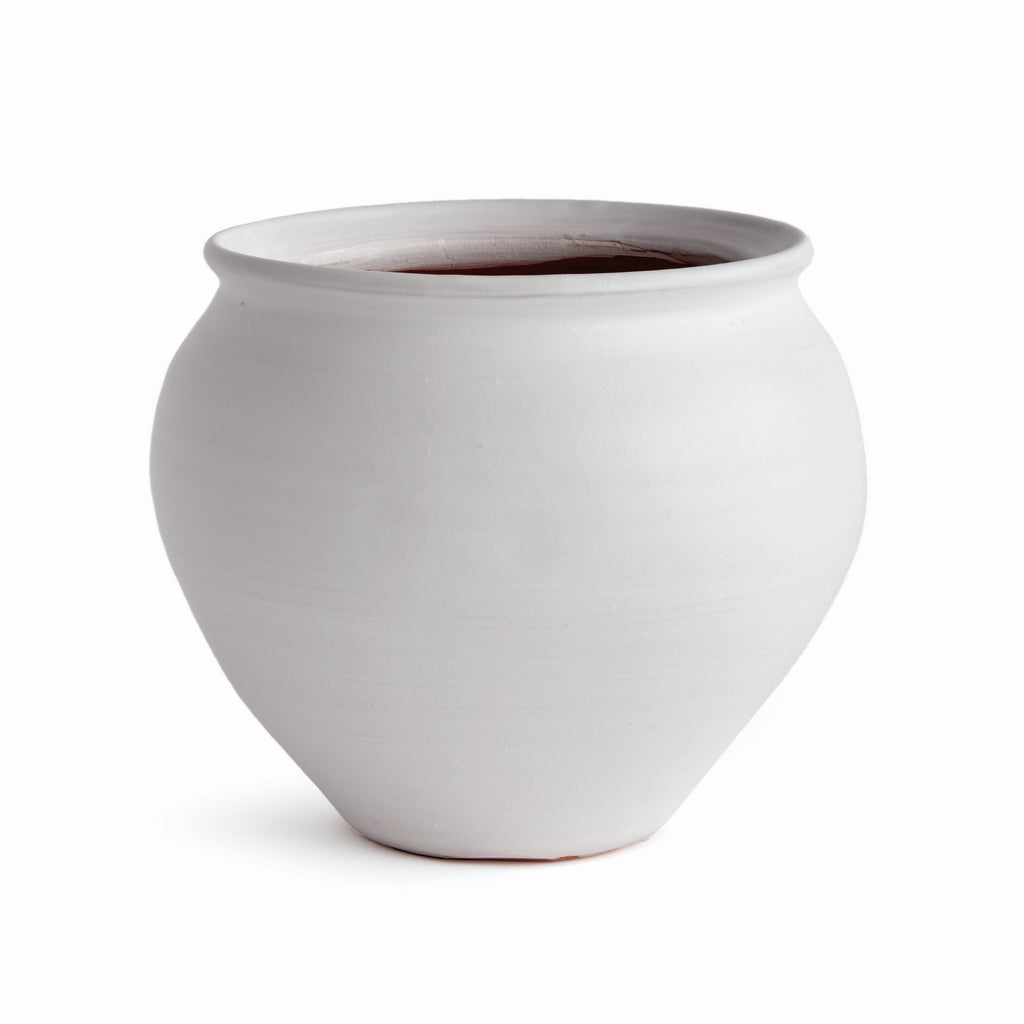 Mirela Large Hand-Thrown Terracotta Drum Vase