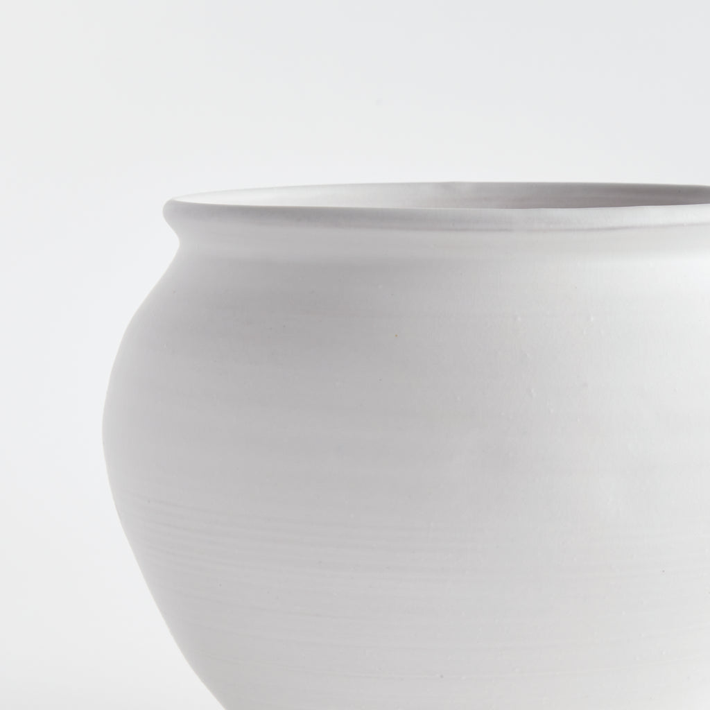 Mirela Large Hand-Thrown Terracotta Drum Vase