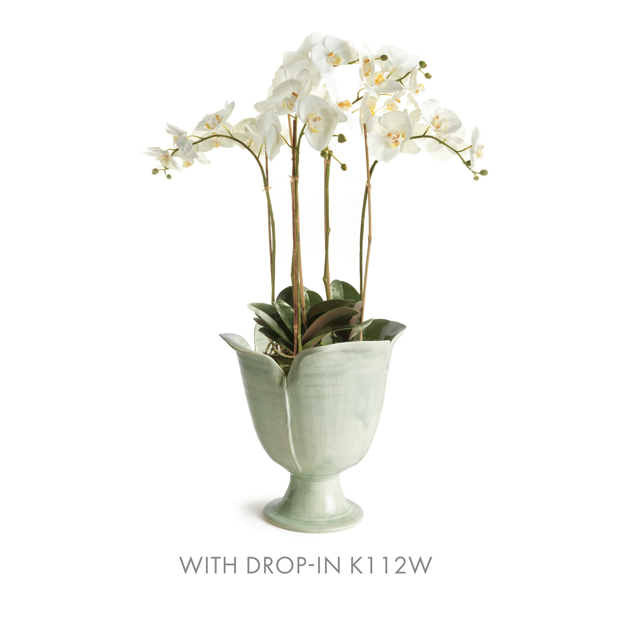 Handmade Italian Petalo Vase – Sculptural White Ceramic Centerpiece | Sorelle Rossi