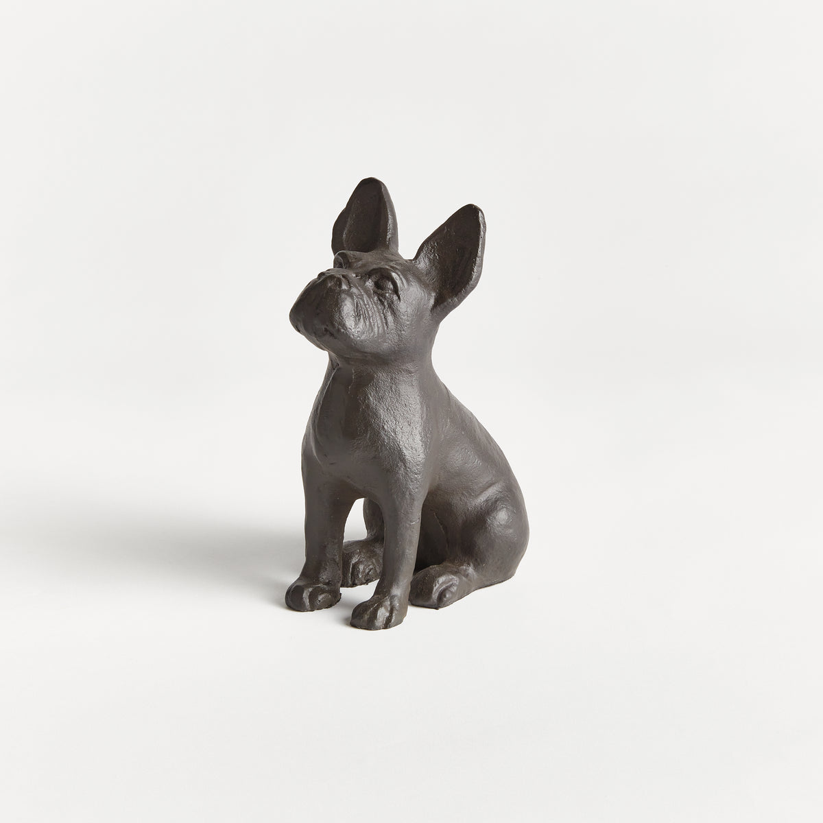 Good Boy Aluminum Dog Sculpture - Seated Decorative Accent
