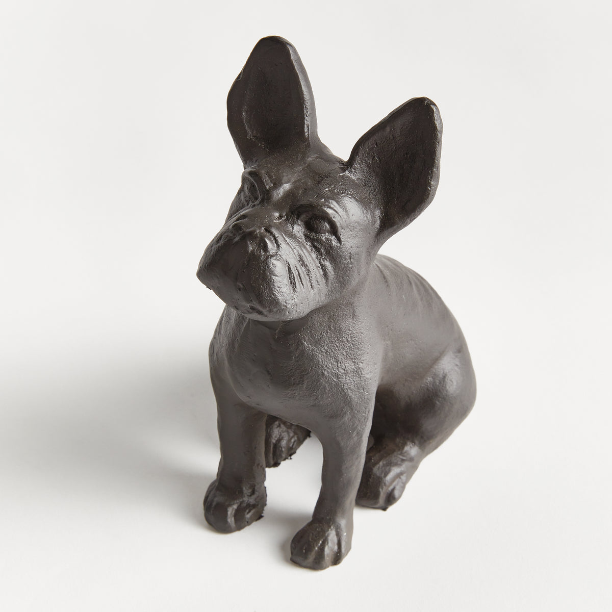 Good Boy Aluminum Dog Sculpture - Seated Decorative Accent