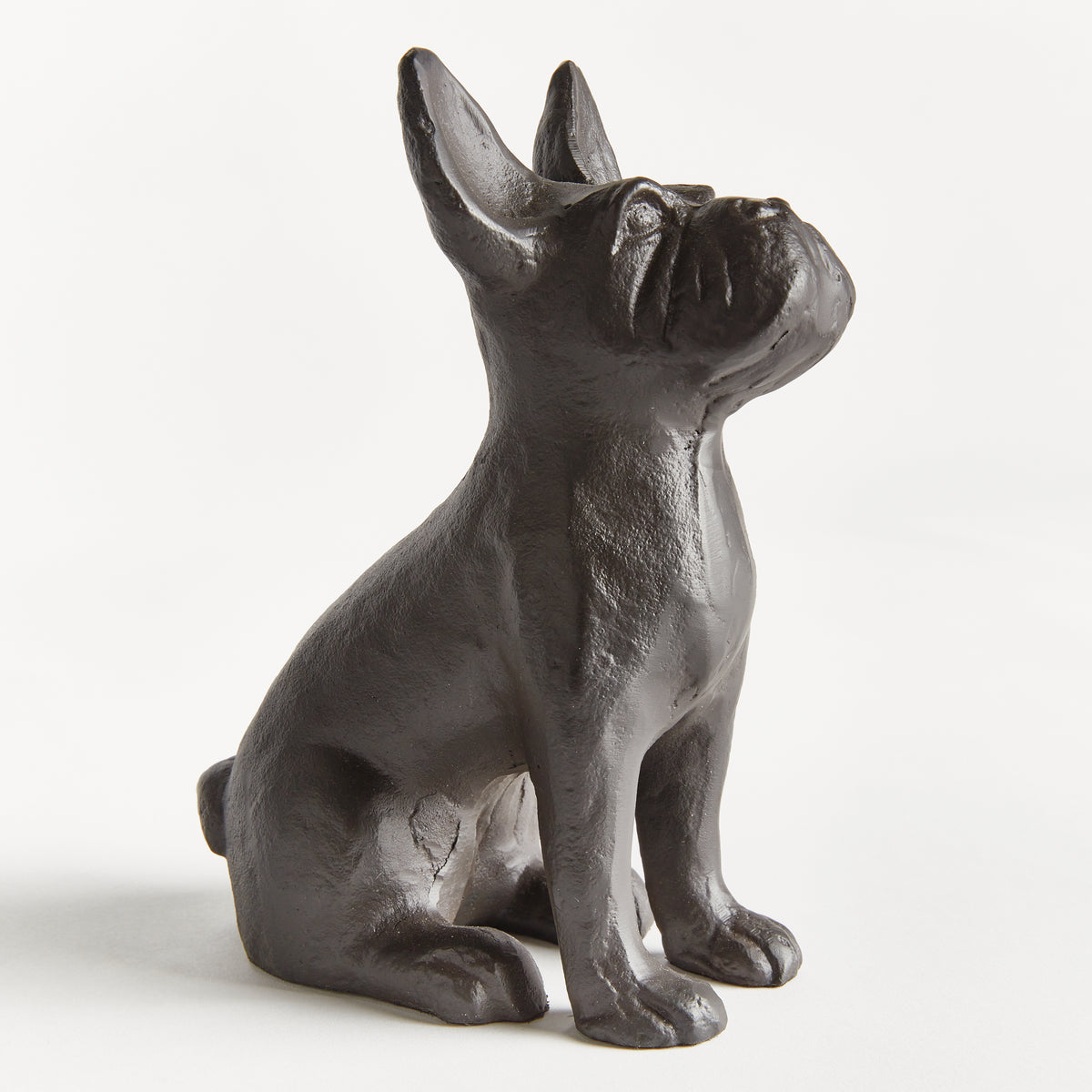 Good Boy Aluminum Dog Sculpture - Seated Decorative Accent