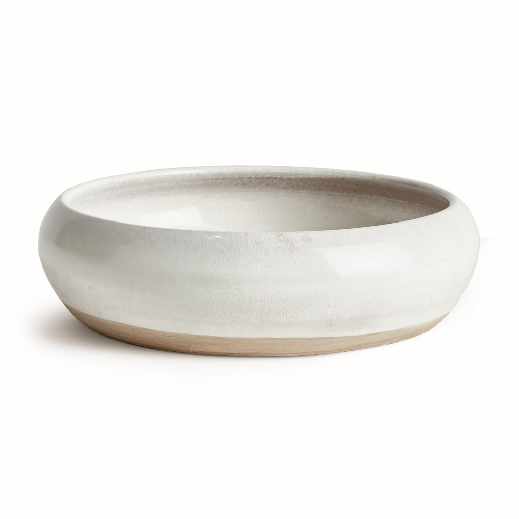 Classic Curved Ceramic Footed Bowl
