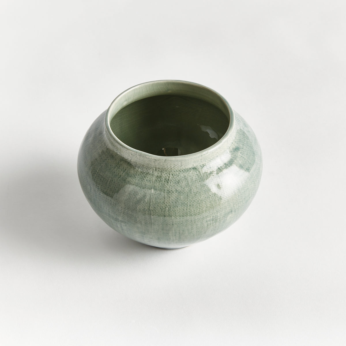 Sage Handcrafted Ceramic Pot
