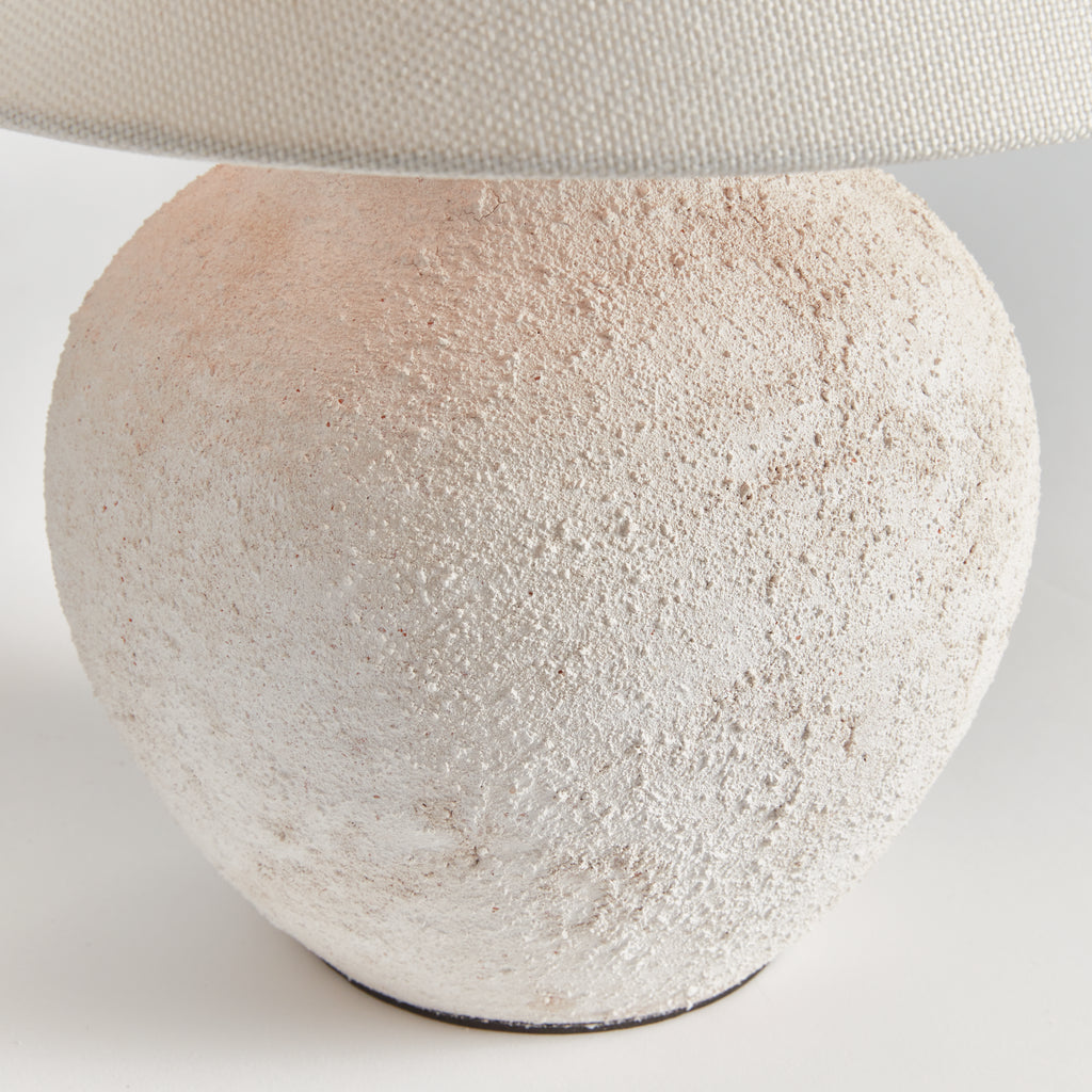 Theo Cold-Paint Textured Table Lamp