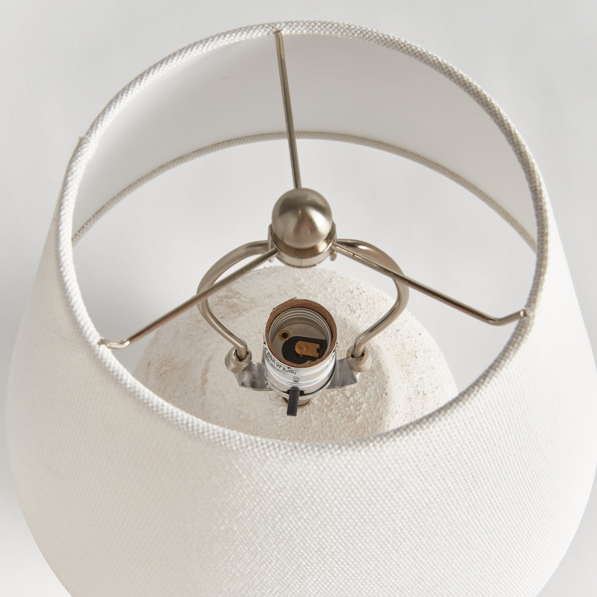 Theo Cold-Paint Textured Table Lamp