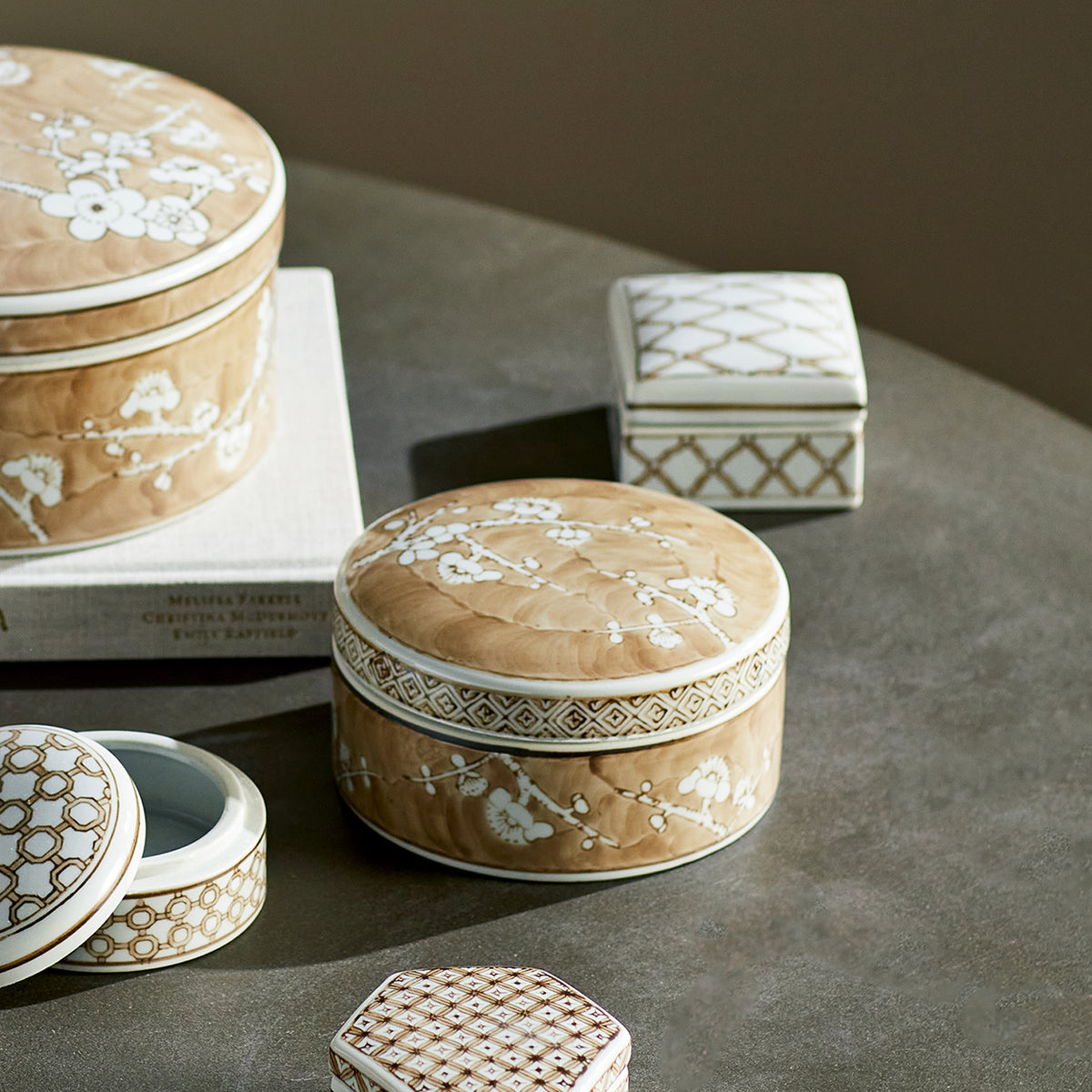 Province Empress Round Lidded Catchall Box