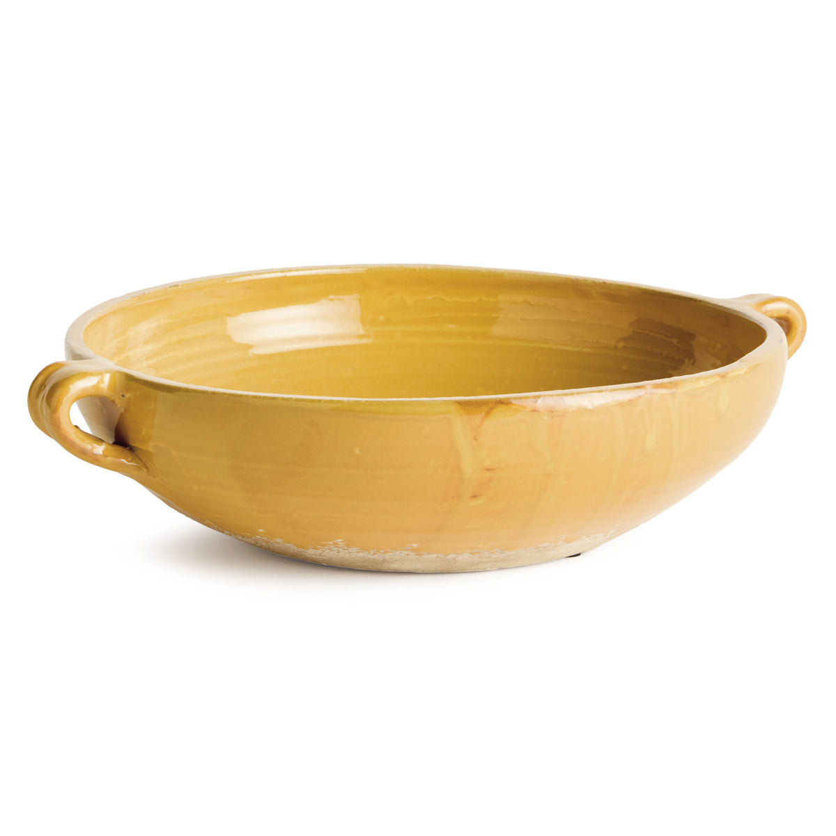 Maisha Decorative Bowl, Golden Ochre Terracotta
