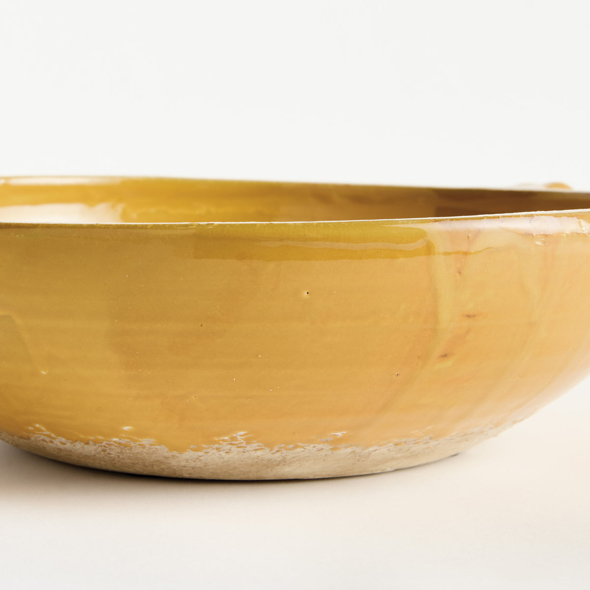 Maisha Decorative Bowl, Golden Ochre Terracotta