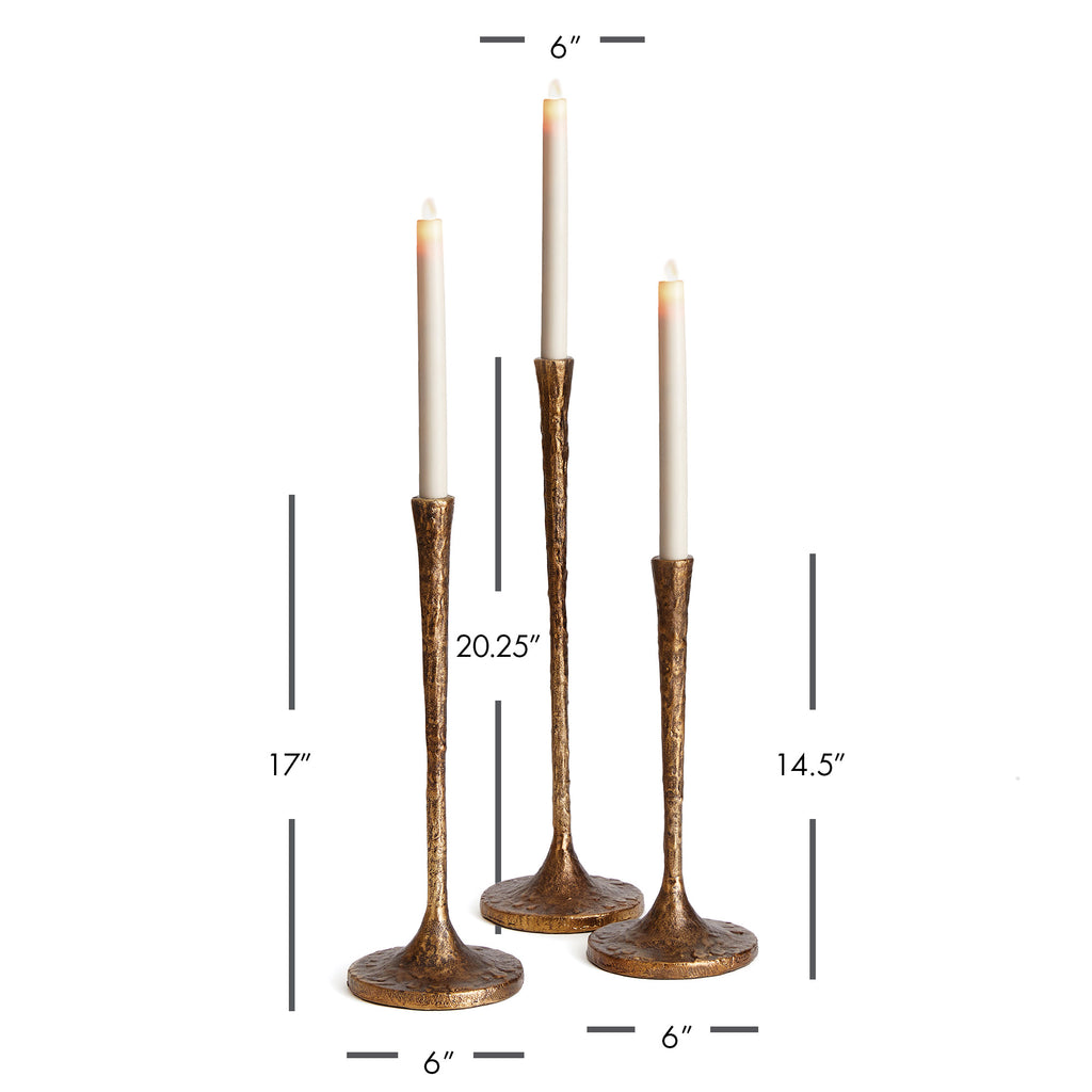 Noah Grande Taper Candle Holders – Set of 3