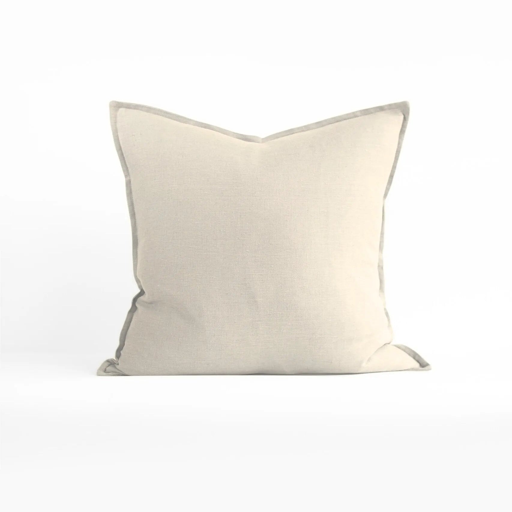 Aureole Stone-Washed Linen Pillow Cover – European Flax® Certified | 5 Colors | Made in Canada