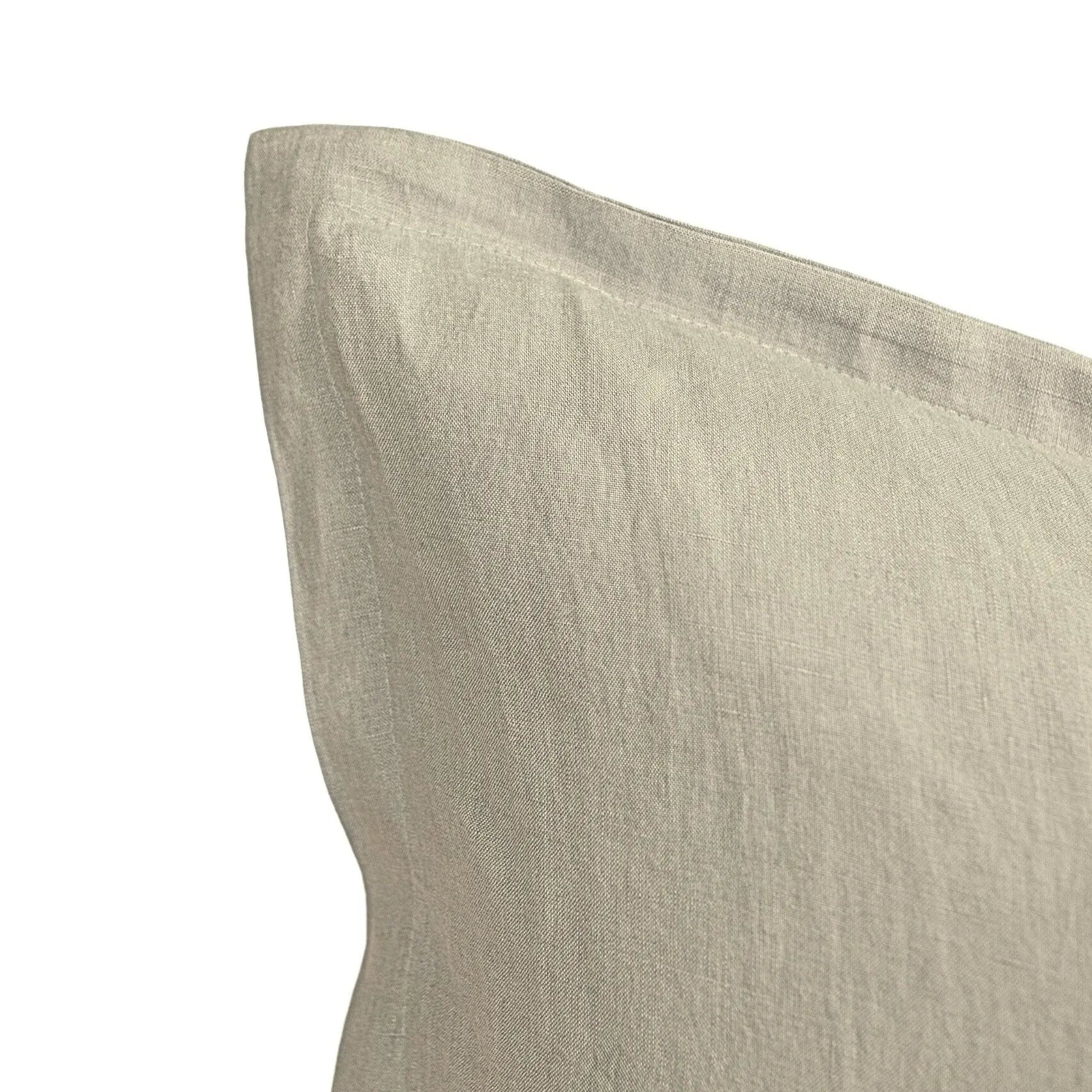 Aureole Stone-Washed Linen Pillow Cover – European Flax® Certified | 5 Colors | Made in Canada