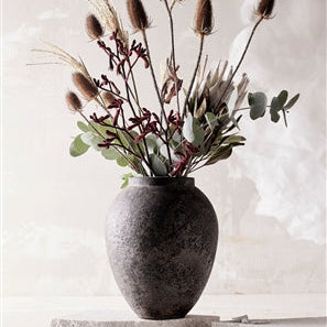 Memory Jar | Textured Decorative Vessel Inspired by Natural Earth Tones