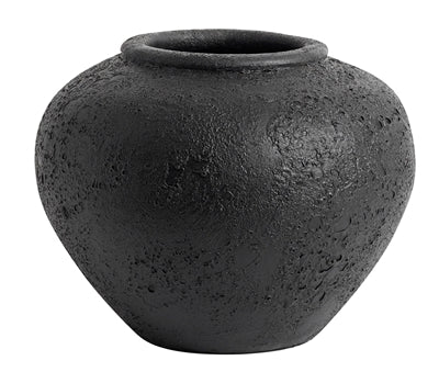 Textured Terracotta Jars – Moonscape Finish | Rustic Clay Decorative Vessels