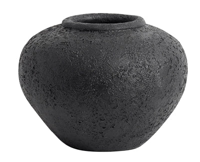 Textured Terracotta Jars – Moonscape Finish | Rustic Clay Decorative Vessels