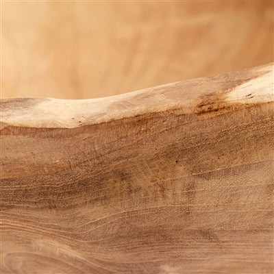 Teak Wood Bowl – Natural Kitchen & Table Decor | Sorelle Rossi