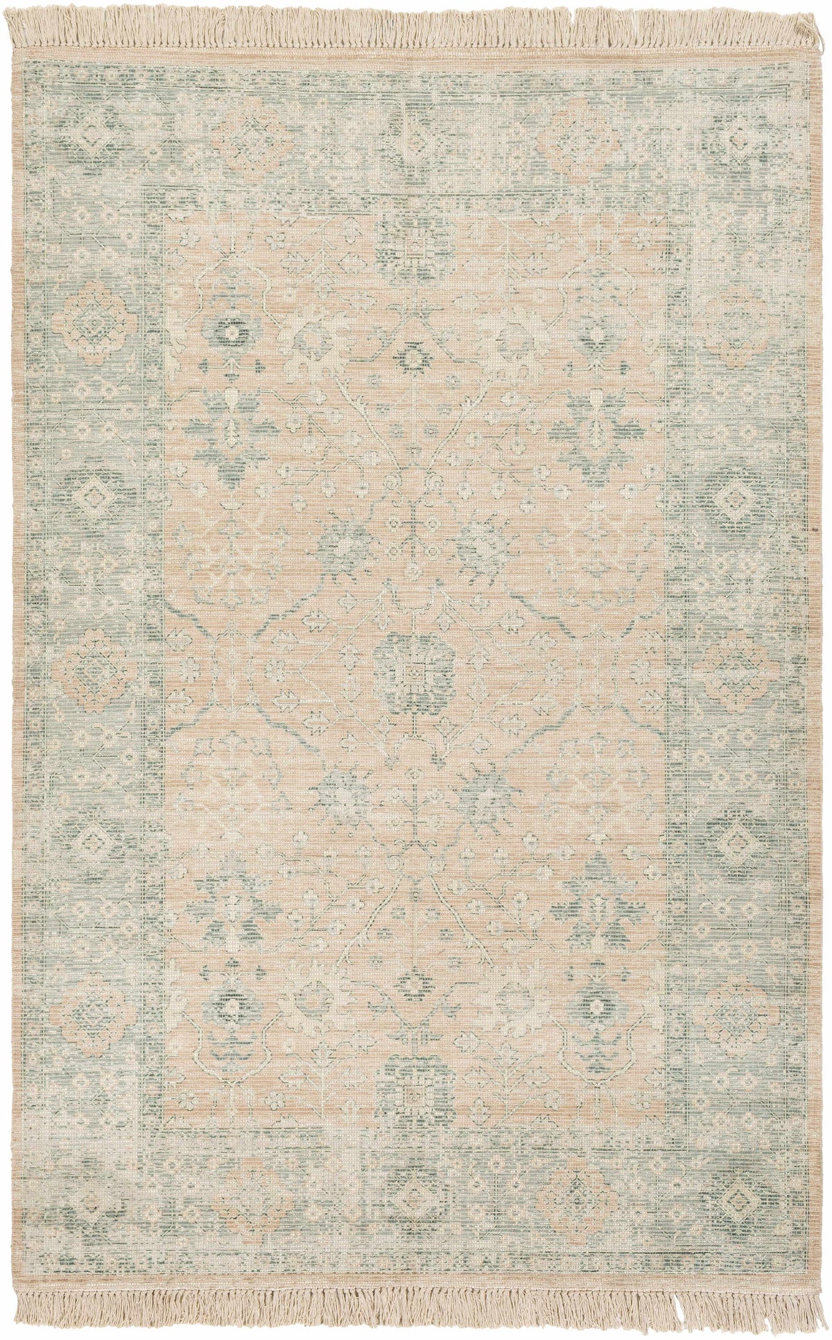 Robins Traditional Handwoven Cotton-Blend Area Rug