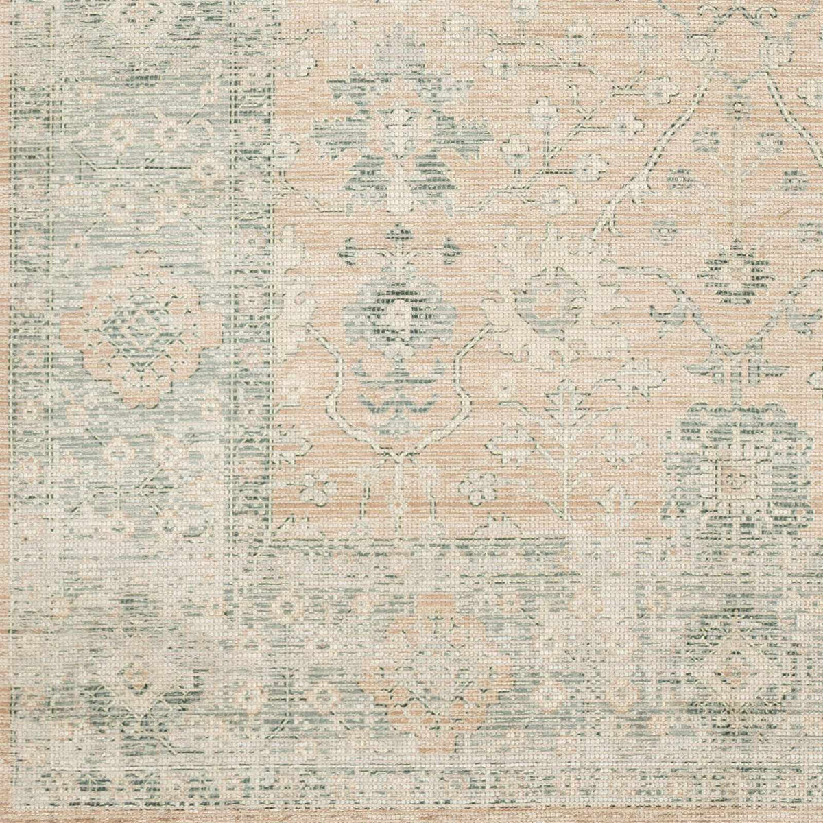Robins Traditional Handwoven Cotton-Blend Area Rug