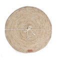 Natural Braided Jute Placemat | Handwoven Neutral Table Decor