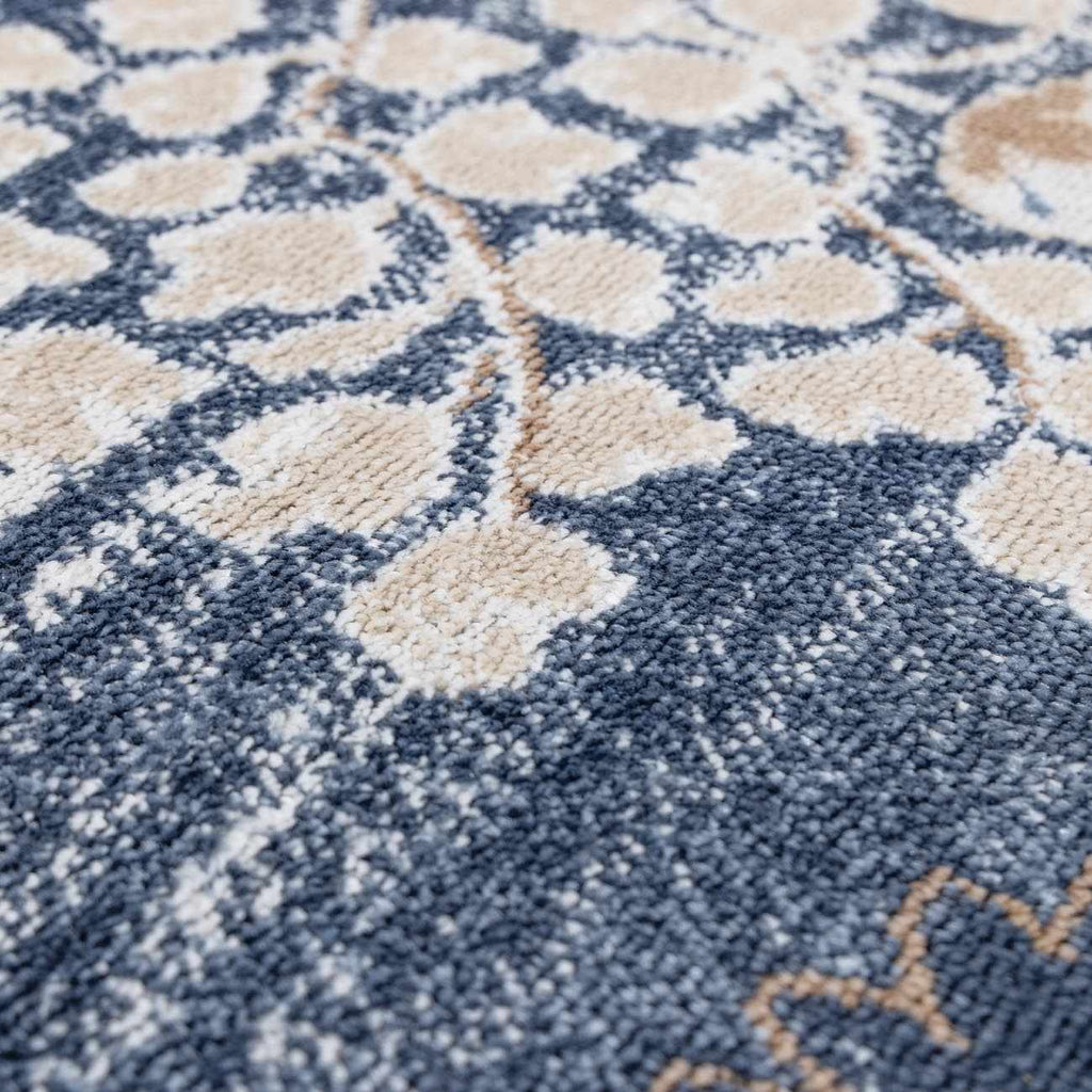 Scalby Denim & Neutral Traditional Area Rug