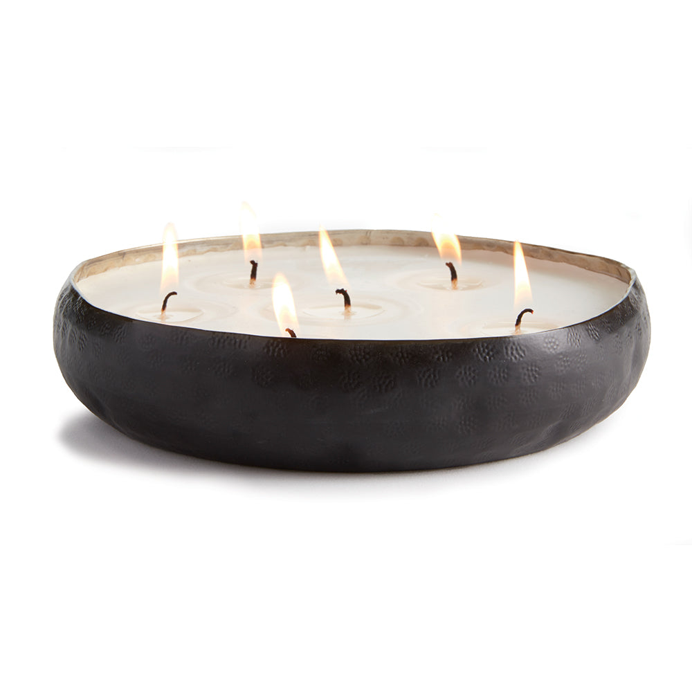 Oudh Noir Black 6-Wick Candle Tray