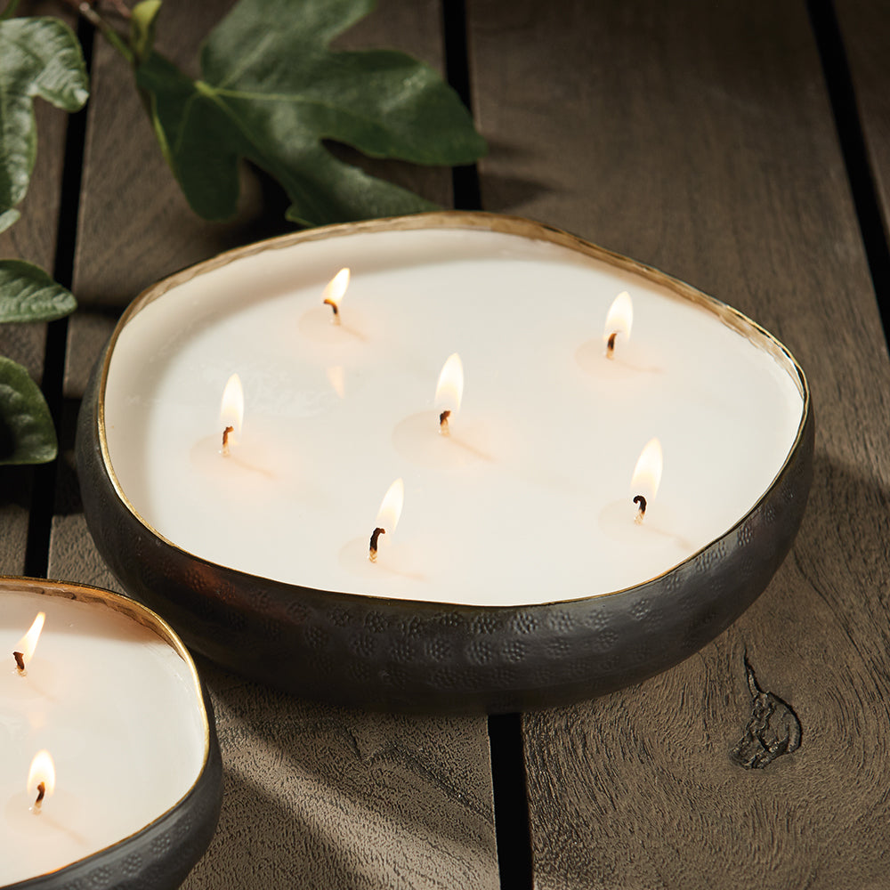 Oudh Noir Black 6-Wick Candle Tray